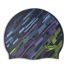 Шапочка для плав. SPEEDO Reversible Moulded, 8-0933716687, ЧЕРНО-ФИОЛЕТОВЫЙ, силикон
